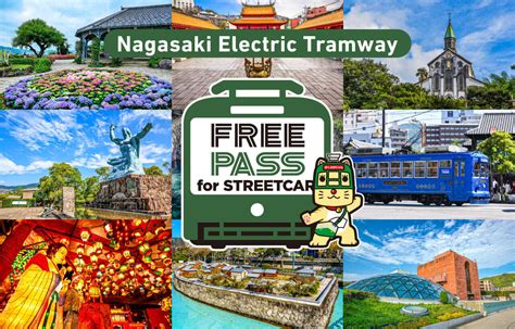 Nagasaki Electric Tramway for Streetcar Pass 